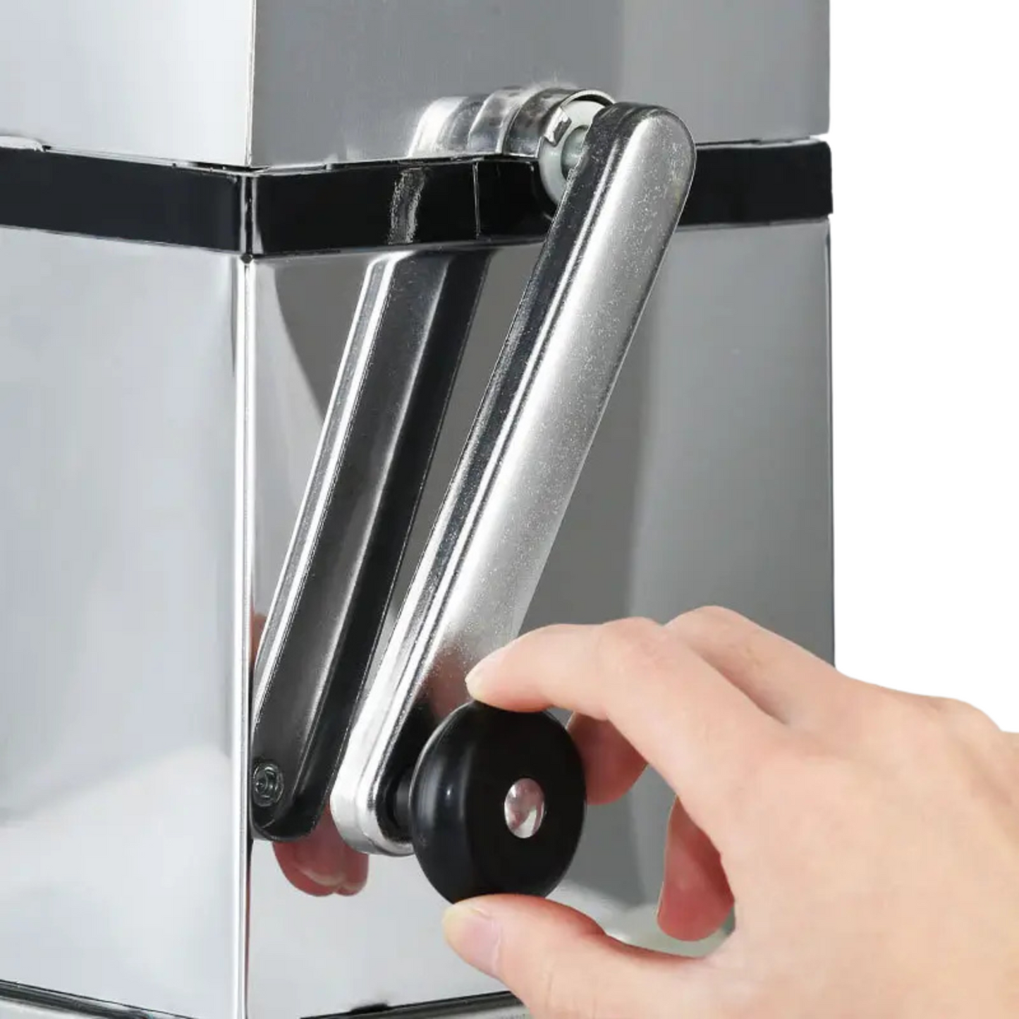 Gurubhai Equipments Stainless Steel Manual Ice Crusher Machine