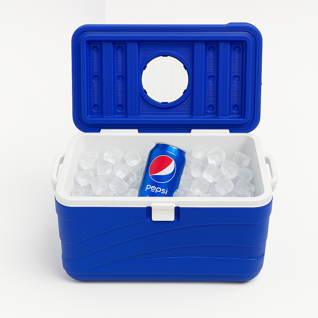 Gurubhai Equipments 50 Liter Commercial Ice Box – Heavy-Duty Insulated Cooler for Ice, Food & Beverages