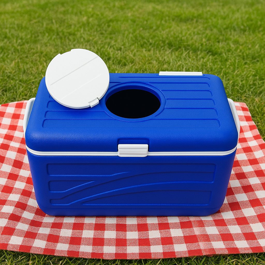 Gurubhai Equipments 50 Liter Commercial Ice Box – Heavy-Duty Insulated Cooler for Ice, Food & Beverages