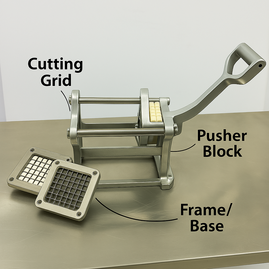 Gurubhai Equipments Commercial French Fry Cutter