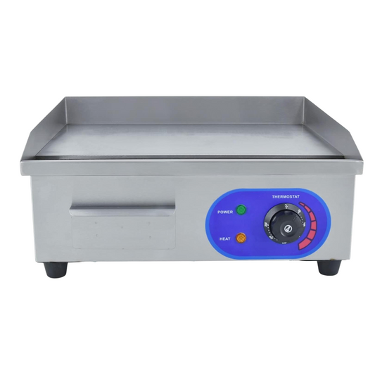 Gurubhai Equipmets Commercial Electric Countertop Griddle Plate,Thermostatic Control-2800W
