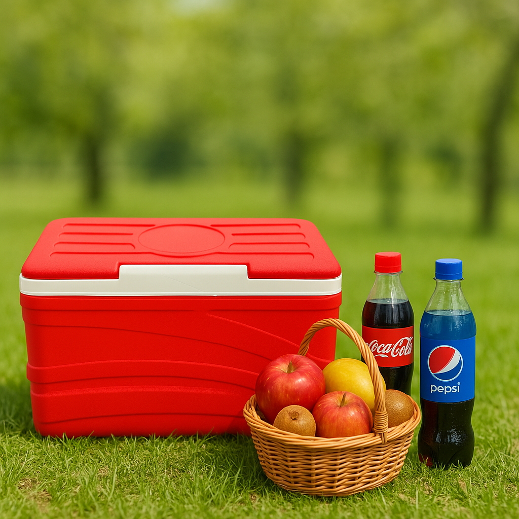 Gurubhai Equipments 25L Portable Ice Box – Heavy-Duty Insulated Cooler for Commercial Use