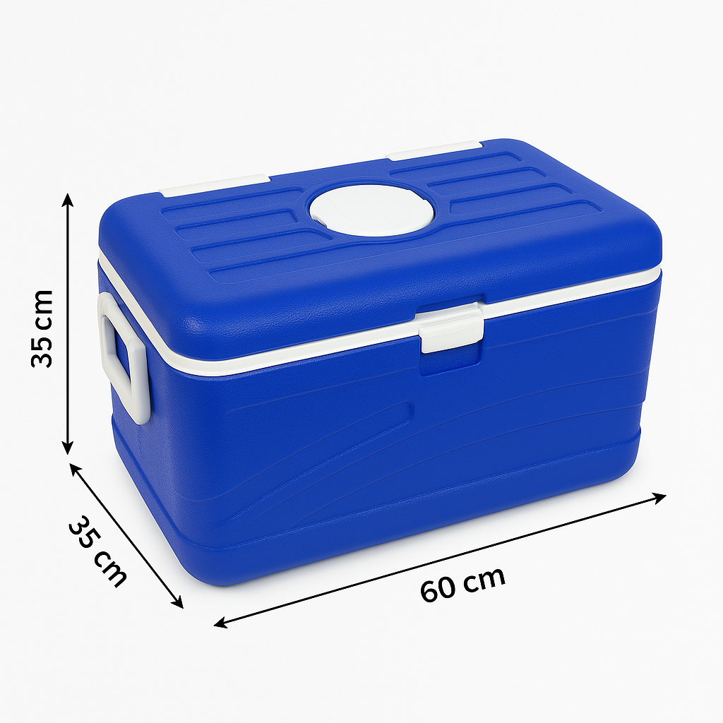 Gurubhai Equipments 50 Liter Commercial Ice Box – Heavy-Duty Insulated Cooler for Ice, Food & Beverages